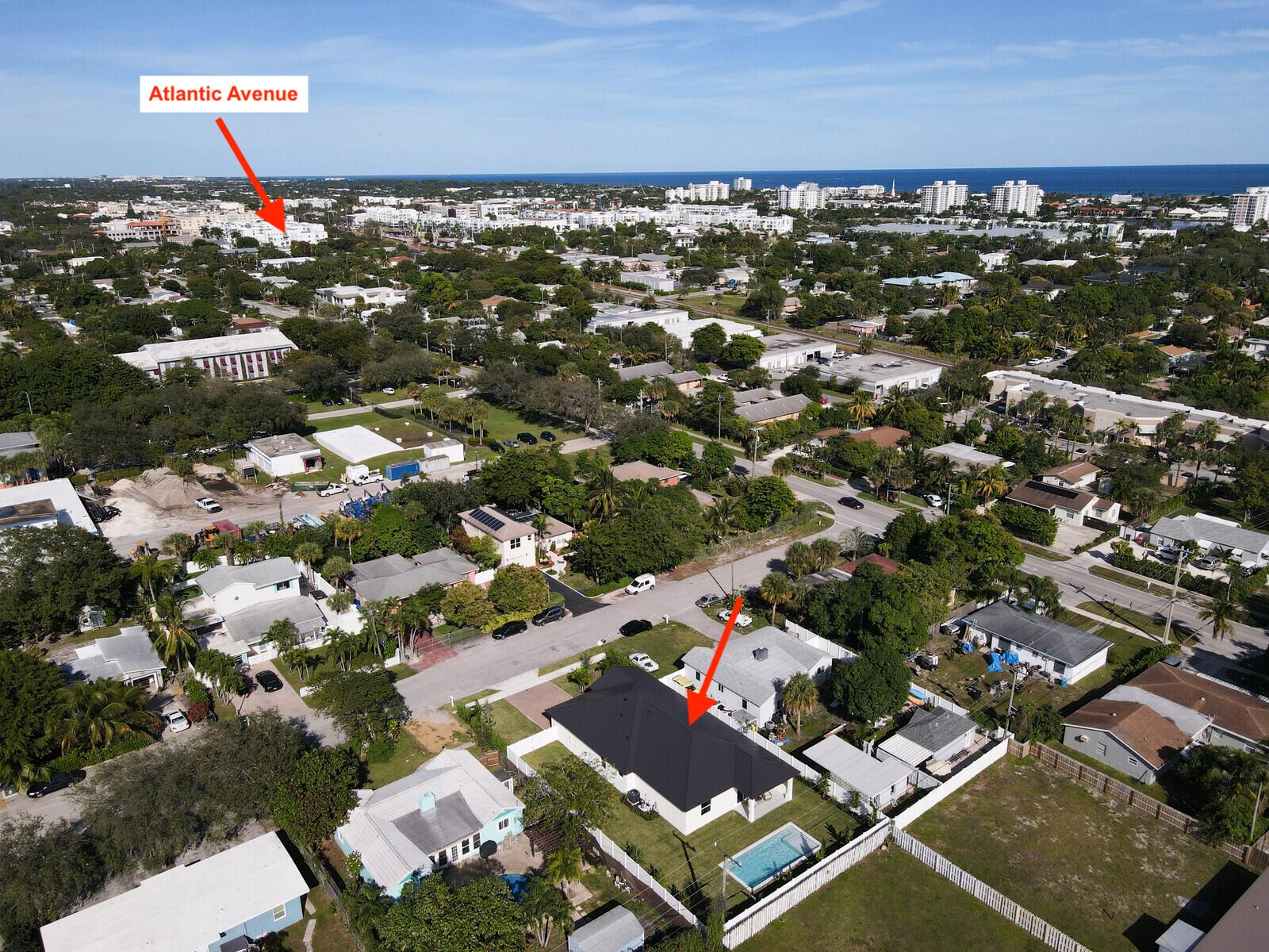 18 Southwest 6th Street Delray Beach, FL 33444 - Photo 40 of 40 an aerial view of residential houses with outdoor space