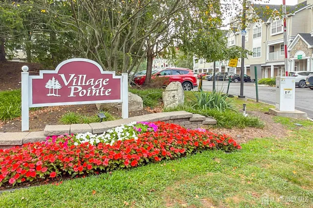 a view of street sign