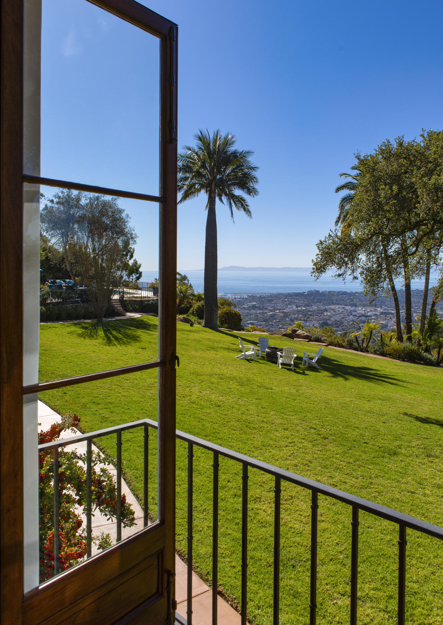 1915 Las Tunas Road Santa Barbara, CA 93103 - Photo 3 of 4 View from dining balcony