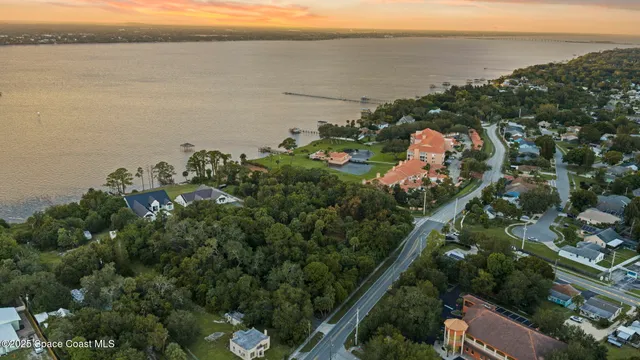 a view of city and ocean