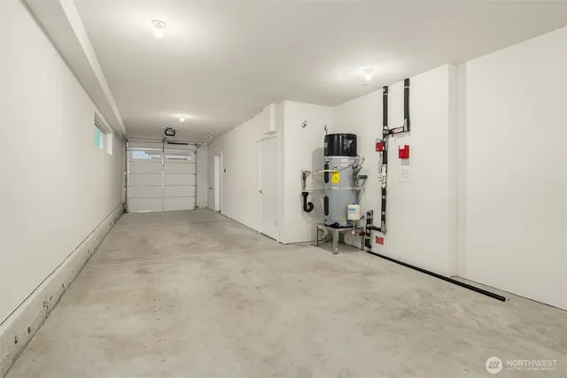 a view of storage and utility room