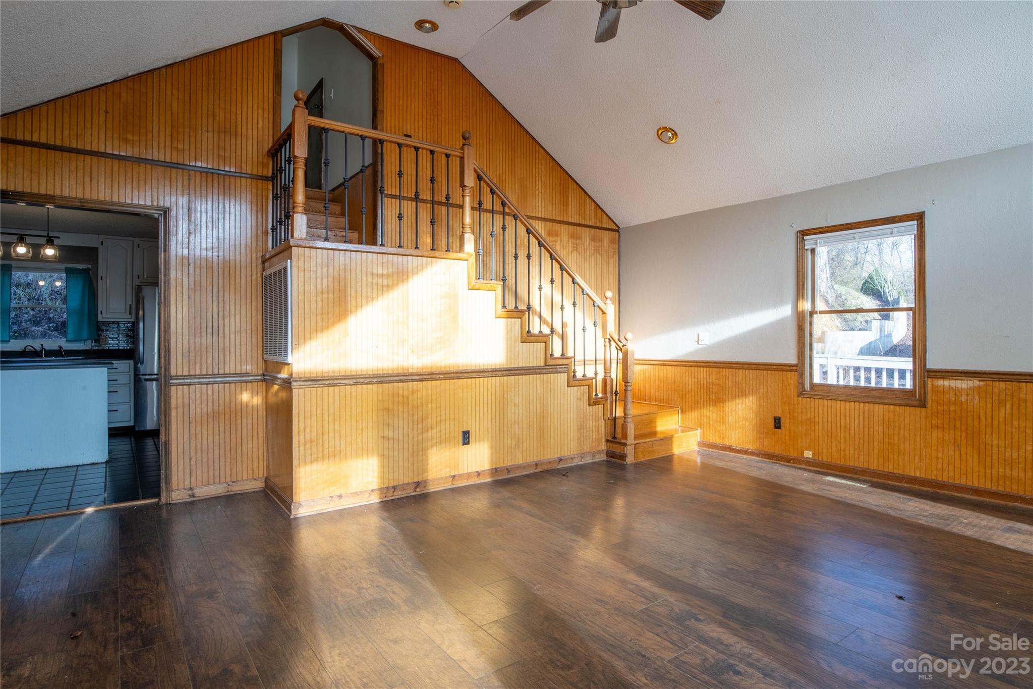 3954 Highway 80 Bakersville, NC 28705 - Photo 10 of 34 a view of a room with wooden floor and windows