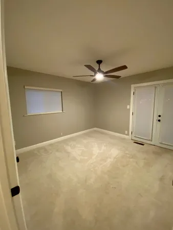 a view of empty room