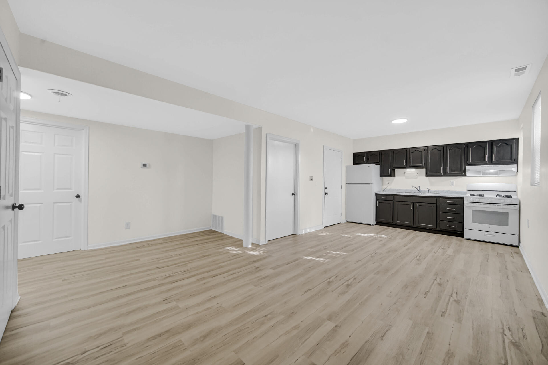 3501 Fir Street East Chicago, IN 46312 - Photo 21 of 26 a view of kitchen with wooden floor