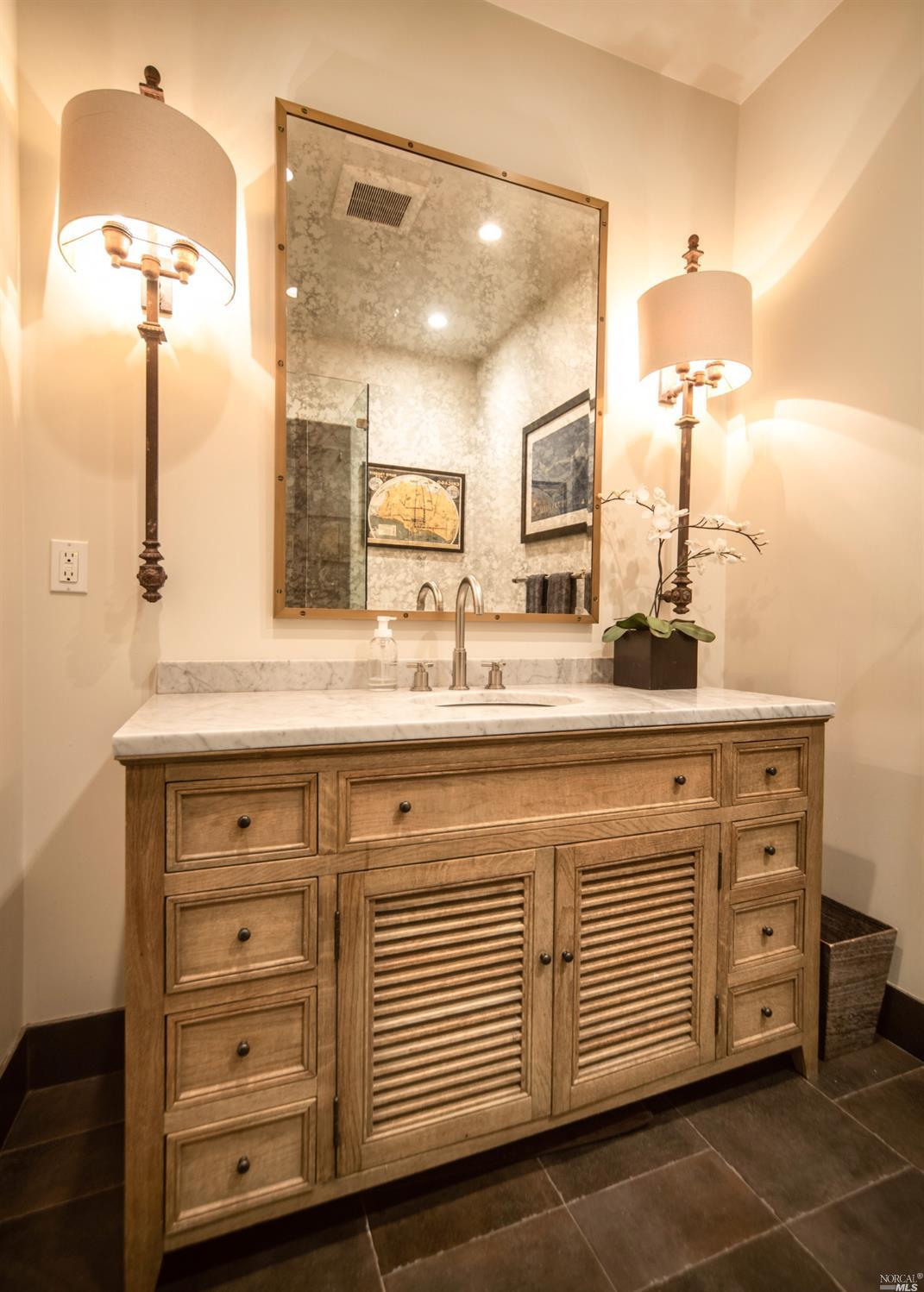 208 Reed Boulevard Mill Valley, CA 94941 - Photo 23 of 47 The vanity is a work of art in itself!