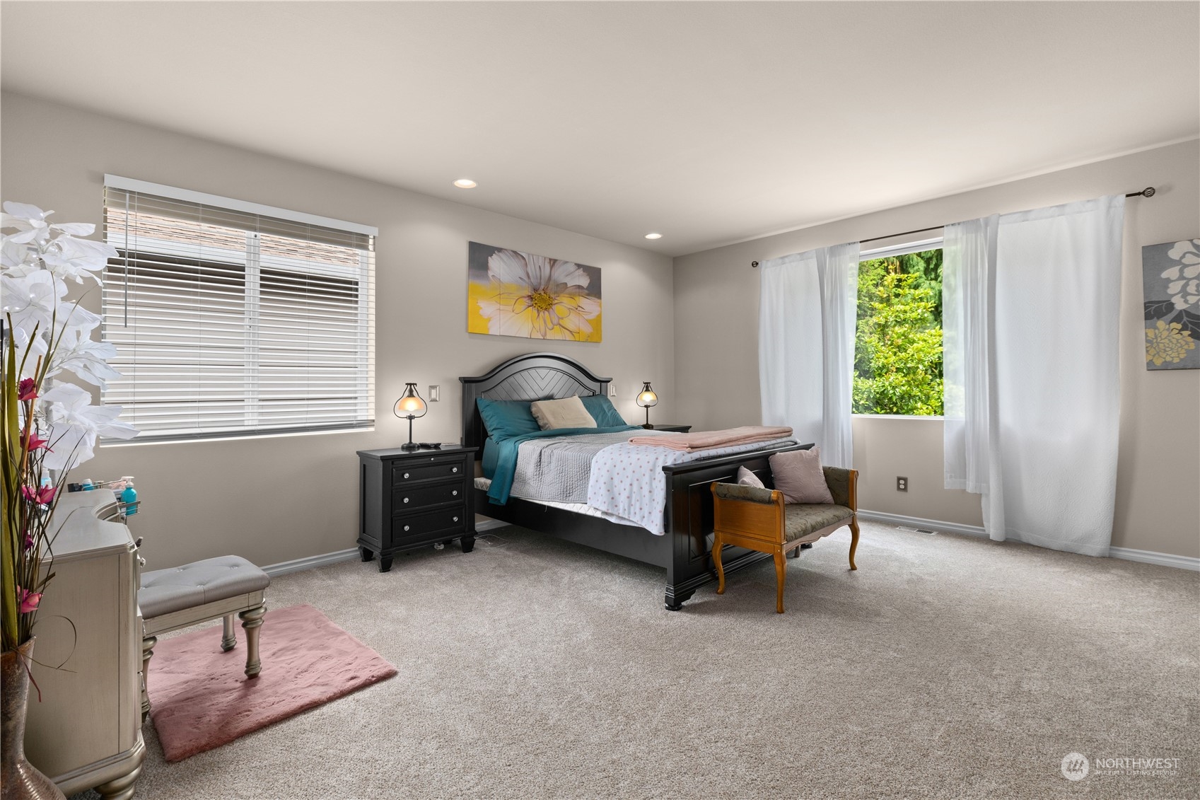 27746 Maple Ridge Way Southeast Maple Valley, WA 98038 - Photo 17 of 37 a bedroom with a bed and a window