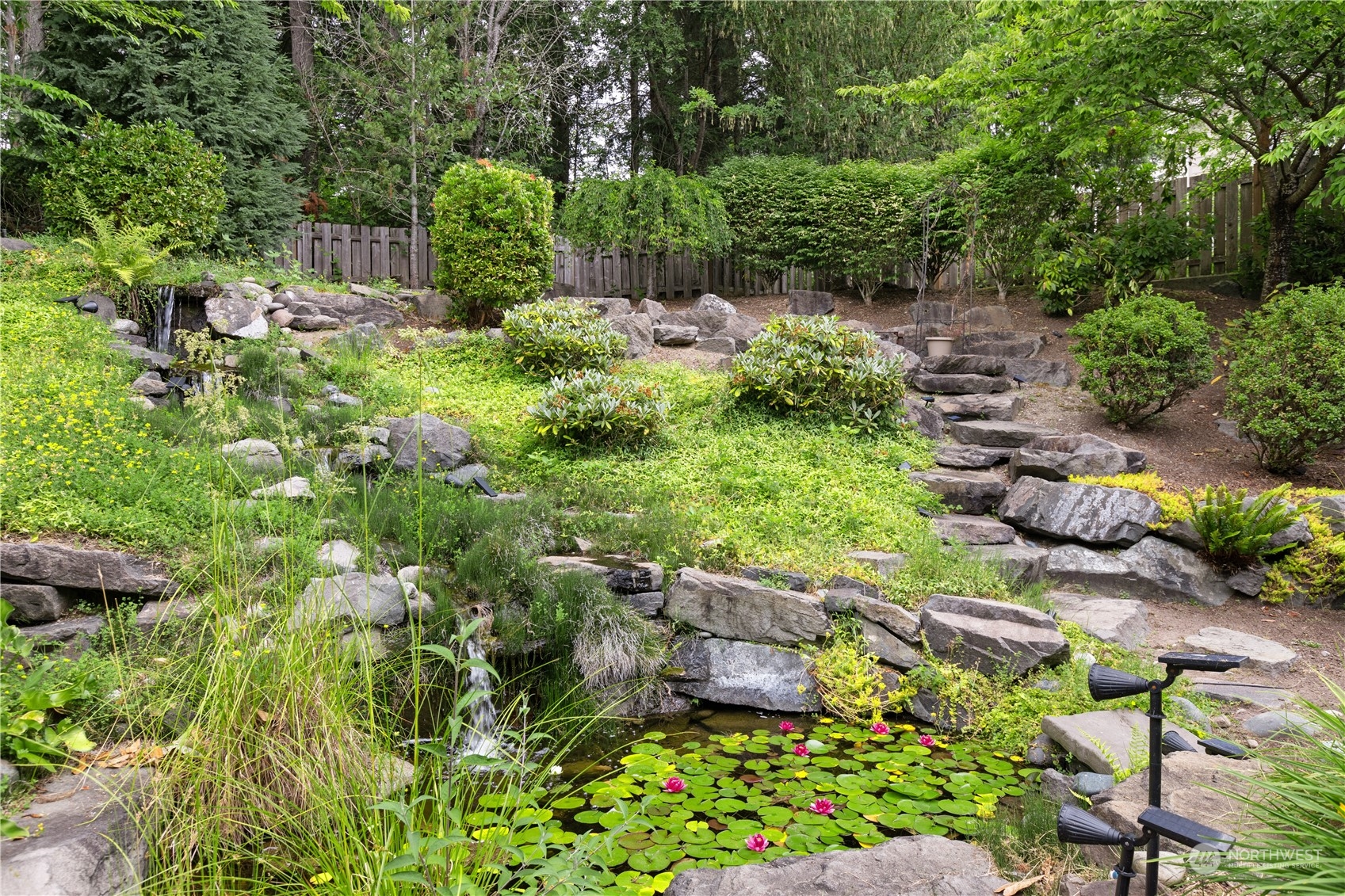 27746 Maple Ridge Way Southeast Maple Valley, WA 98038 - Photo 31 of 37 a backyard of a house with lots of green space