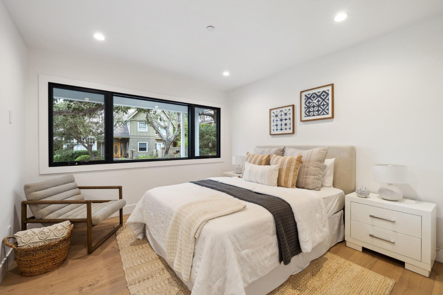 3130 Pico Avenue Carmel, CA 93923 - Photo 44 of 54 a bed room with a bed and a large window