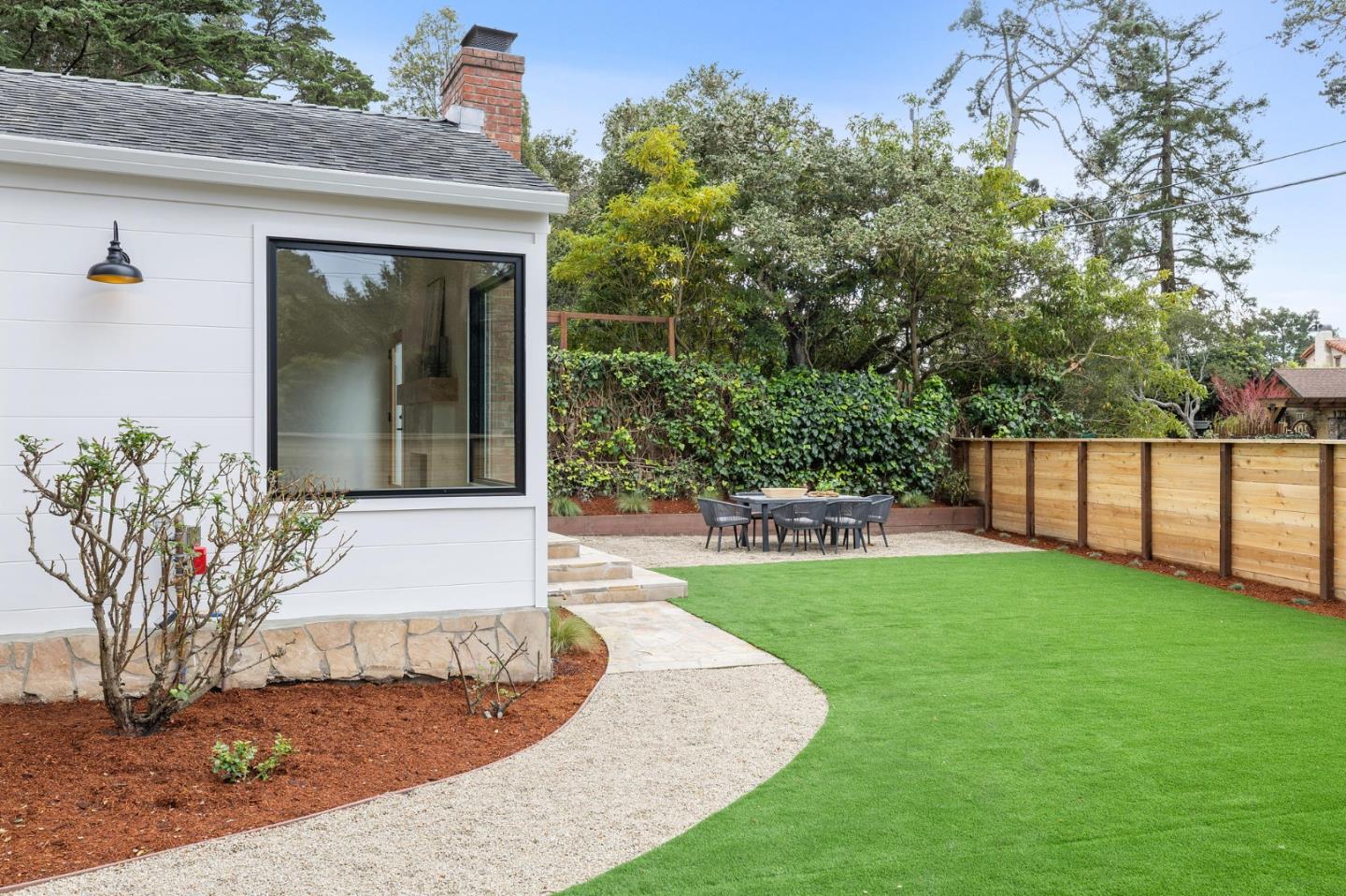3130 Pico Avenue Carmel, CA 93923 - Photo 10 of 54 a view of a backyard with large trees