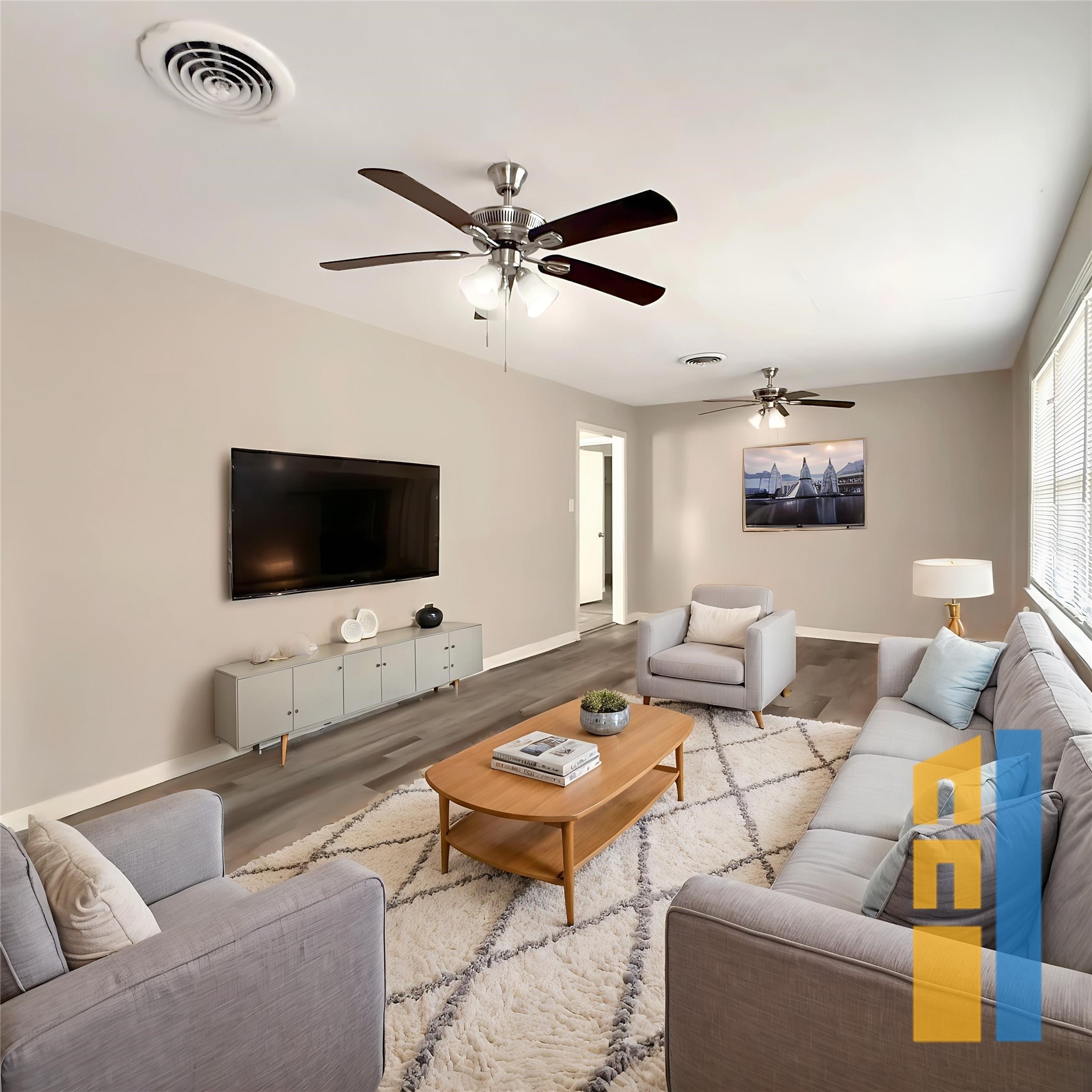 819 West Kyle Road Clute, TX 77531 - Photo 2 of 23 Virtually Staged Living Room
