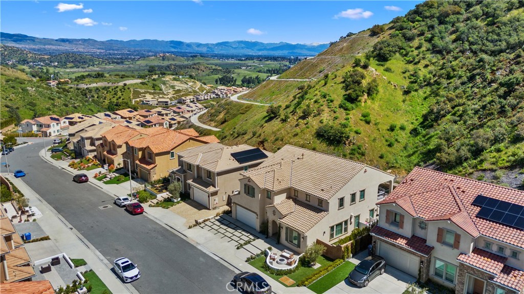 24336 Sterling Ranch Road West Hills, CA 91304 - Photo 38 of 40 an aerial view of residential houses with outdoor space