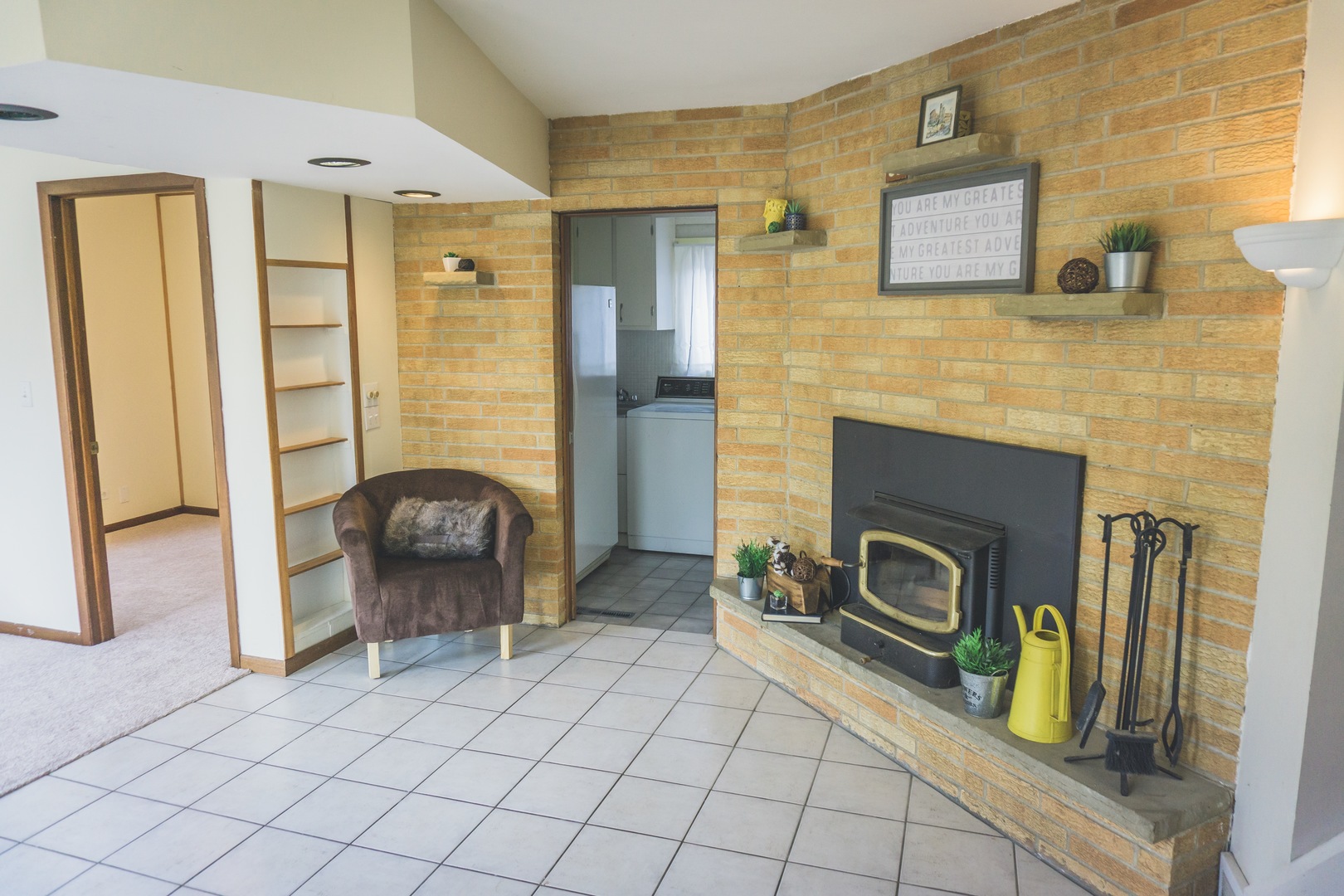 28939 May Street Spring Grove, IL 60081 - Photo 13 of 28 a living room with furniture and a fireplace
