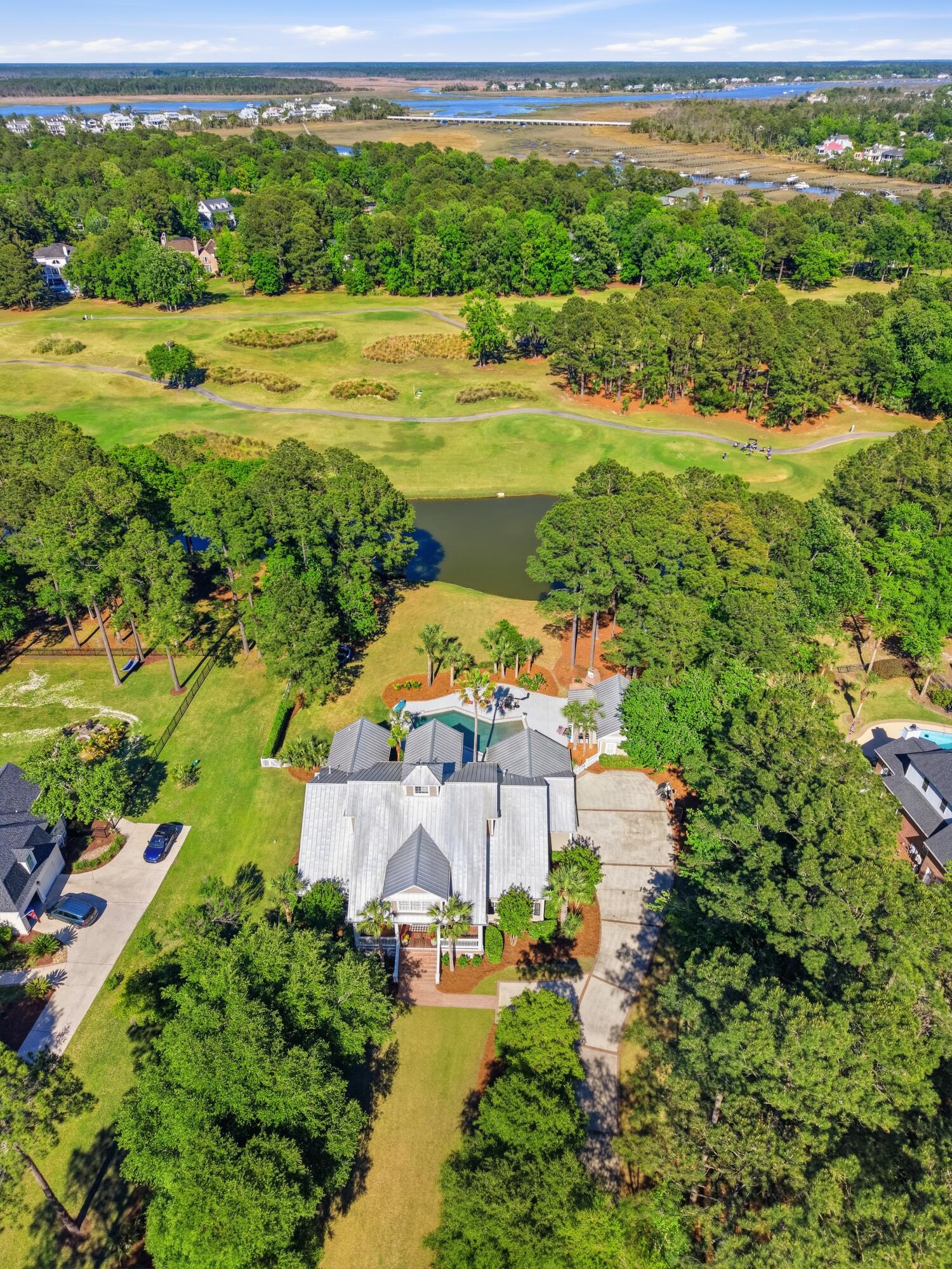1833 Shell Ring Circle Mount Pleasant, SC 29466 - Photo 86 of 88 Aerial Overhead