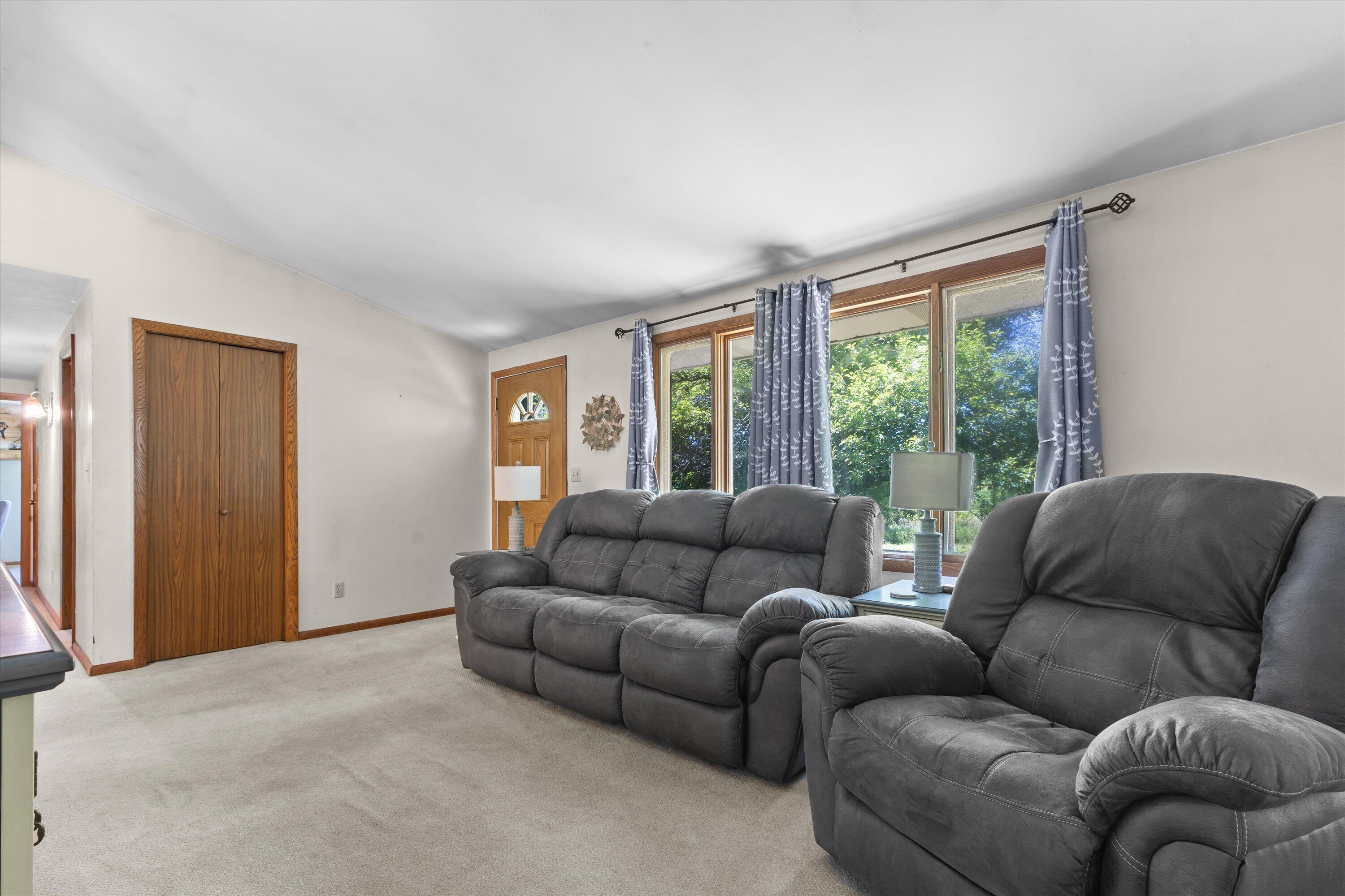 W347S7680 Sprague Road Eagle, WI 53119 - Photo 13 of 45 Living Room With Large Window