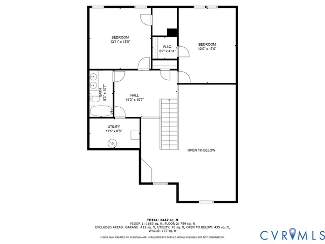 $499,900 | 50 Apple Blossom Court, Nellysford, VA 22958