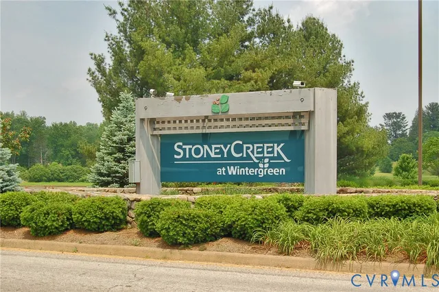 a sign on the side of a building