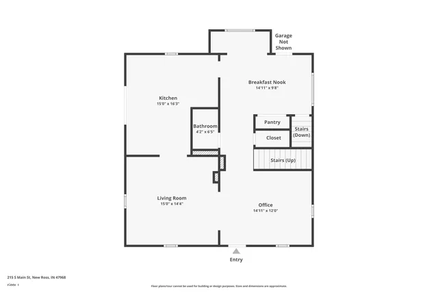 $295,000 | 215 Main Street, New Ross, IN 47968