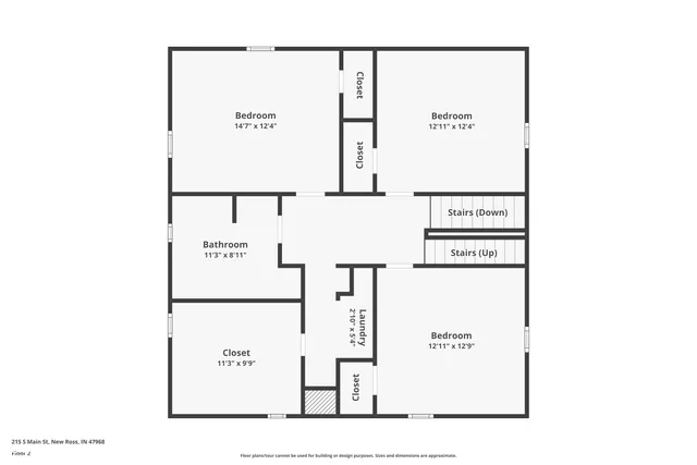 $295,000 | 215 Main Street, New Ross, IN 47968