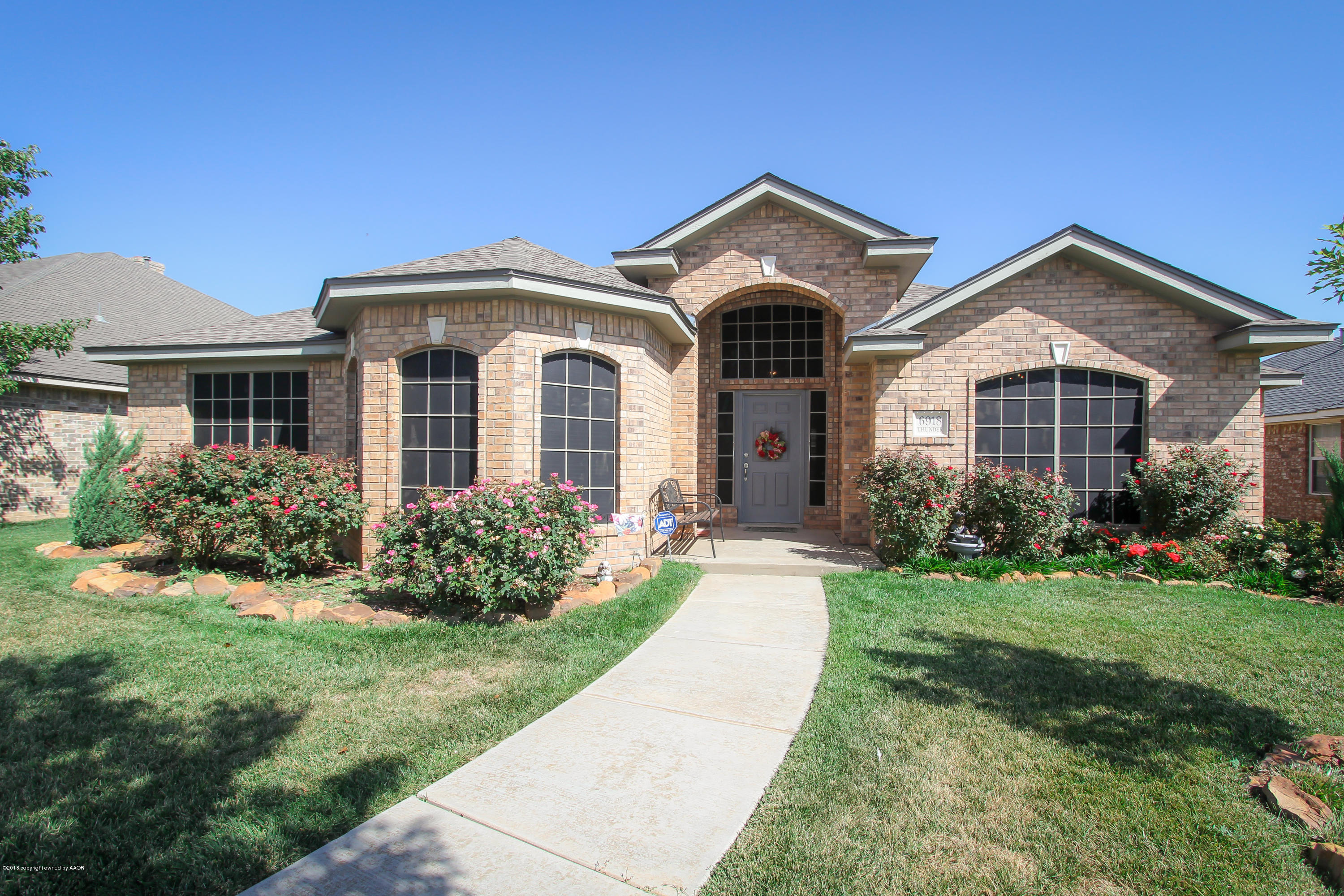 6918 Thunder Road Amarillo, TX 79119 - Photo 1 of 37 FRONT VIEW 3