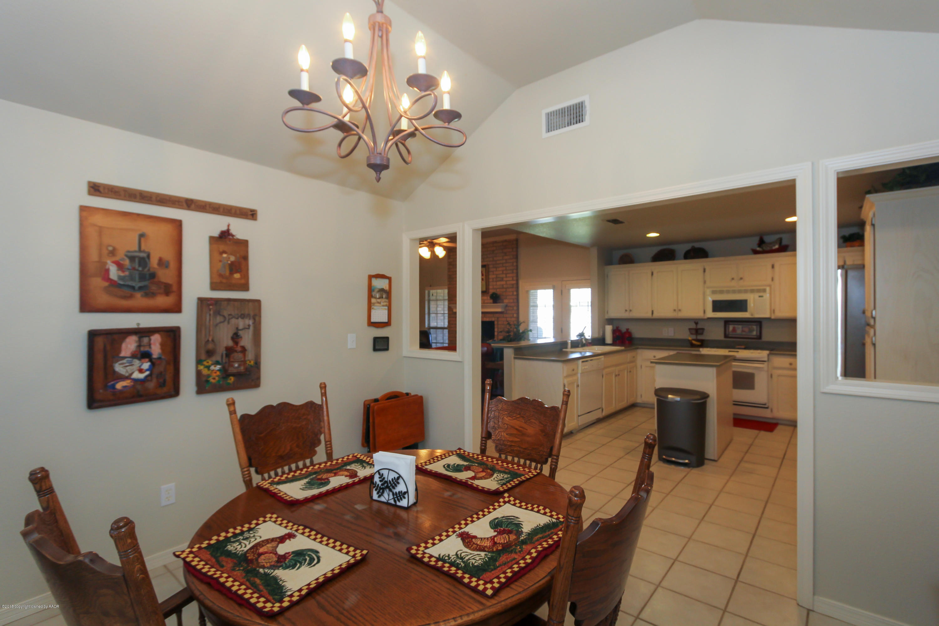 6918 Thunder Road Amarillo, TX 79119 - Photo 18 of 37 DINING ROOM VIEW 3