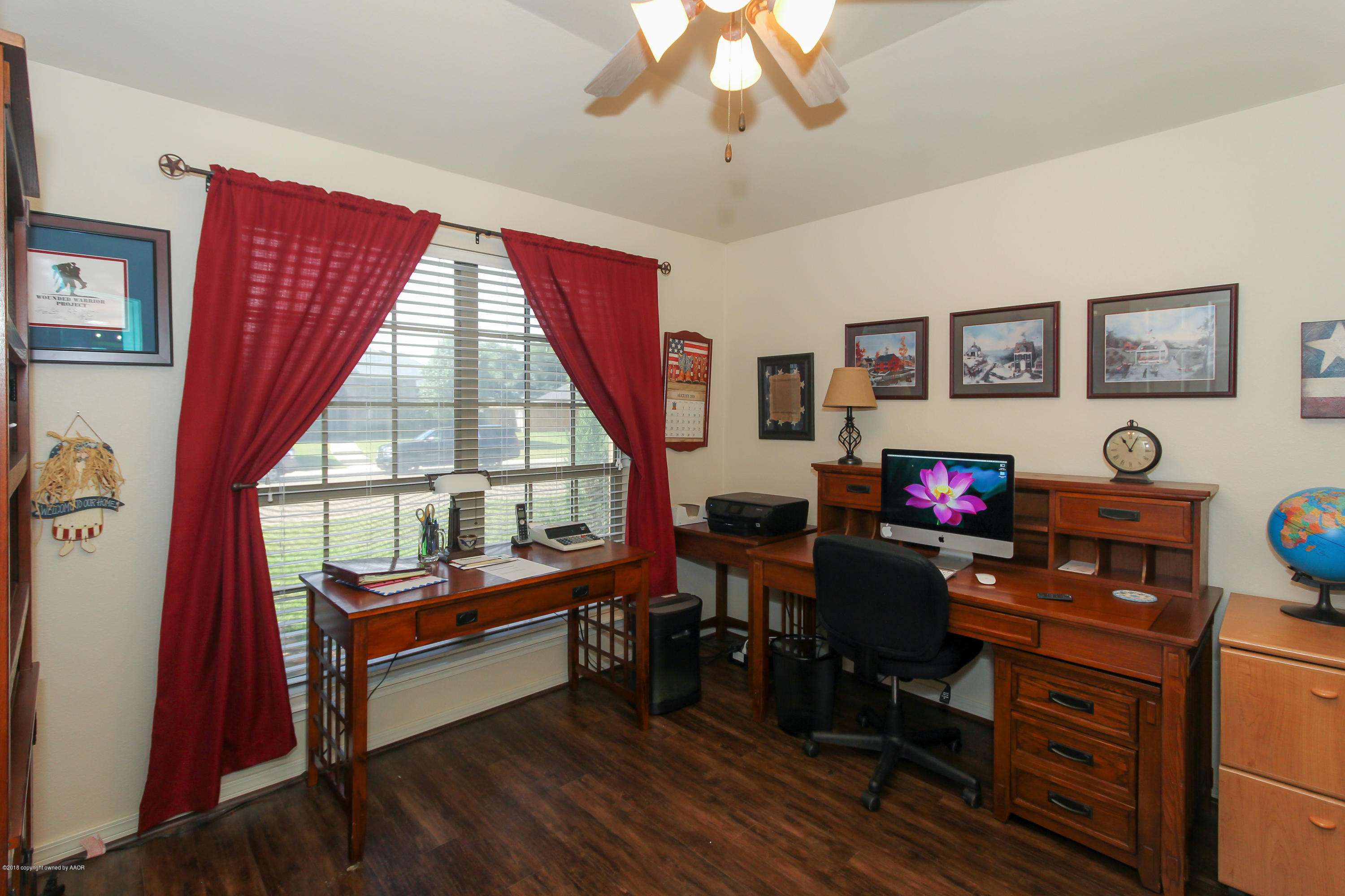 6918 Thunder Road Amarillo, TX 79119 - Photo 29 of 37 BEDROOM 3 VIEW 2