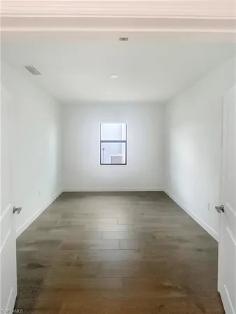 a view of a window in a room