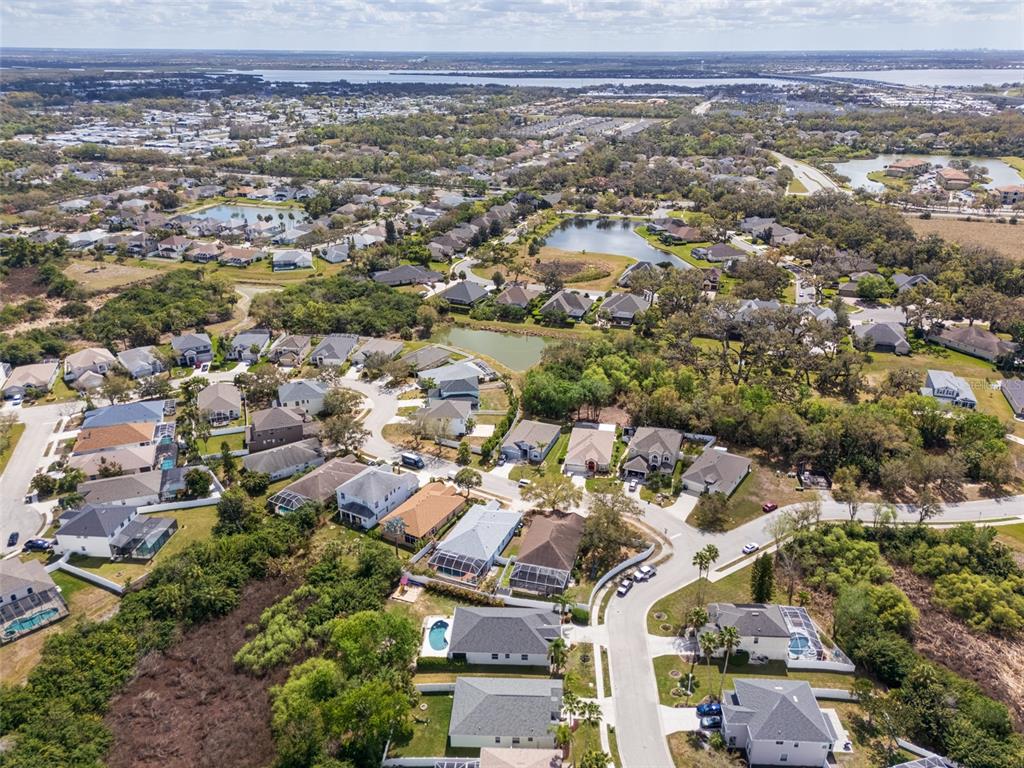 4136 Little Gap Loop Ellenton, FL 34222 - Photo 42 of 50 an aerial view of residential houses with city view