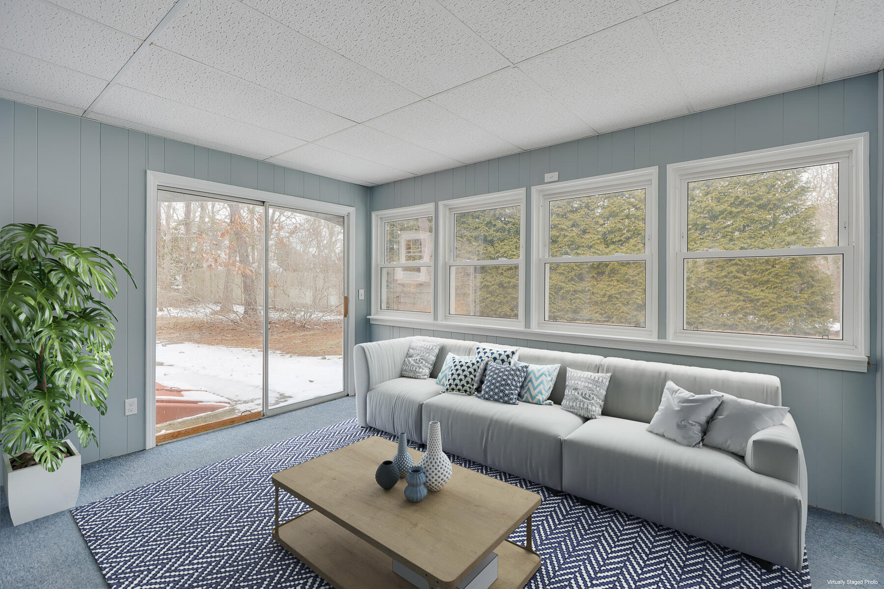 98 Long Road Harwich, MA 02645 - Photo 19 of 31 a living room with furniture and a large window