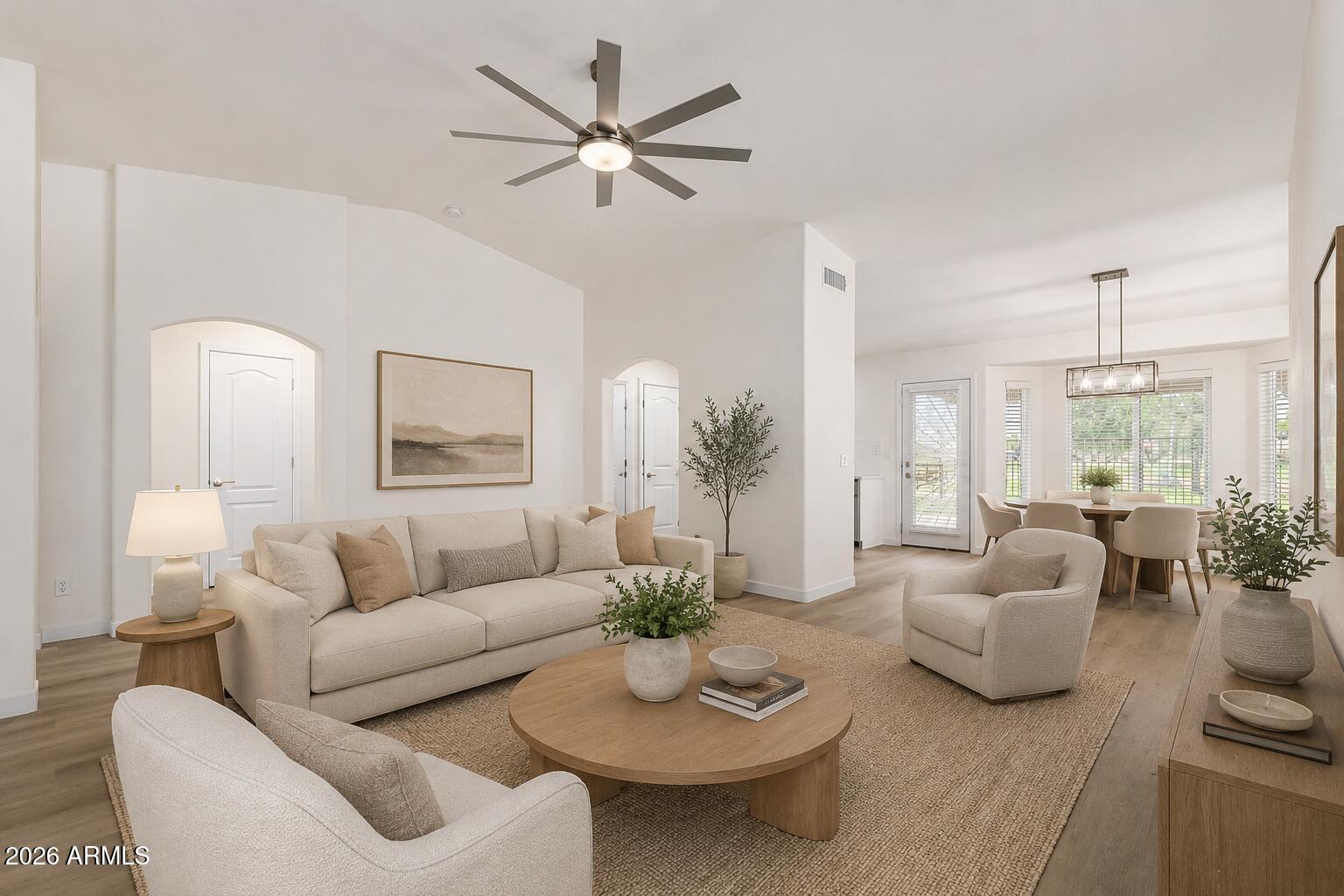 6050 South Windstream Place Chandler, AZ 85249 - Photo 5 of 16 Living Room Staged