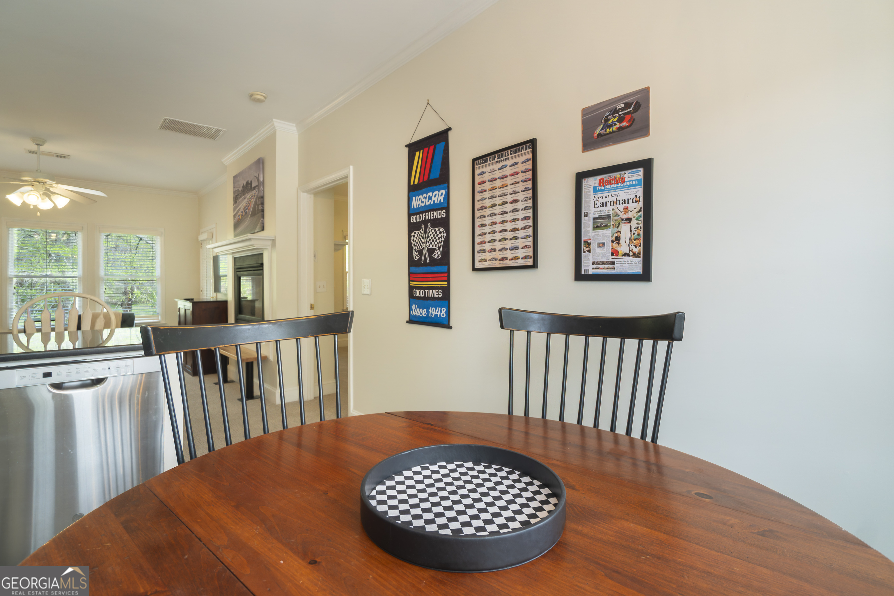 892 Edelweiss Strasse Helen, GA 30545 - Photo 15 of 36 a view of a room with furniture wooden floor and windows