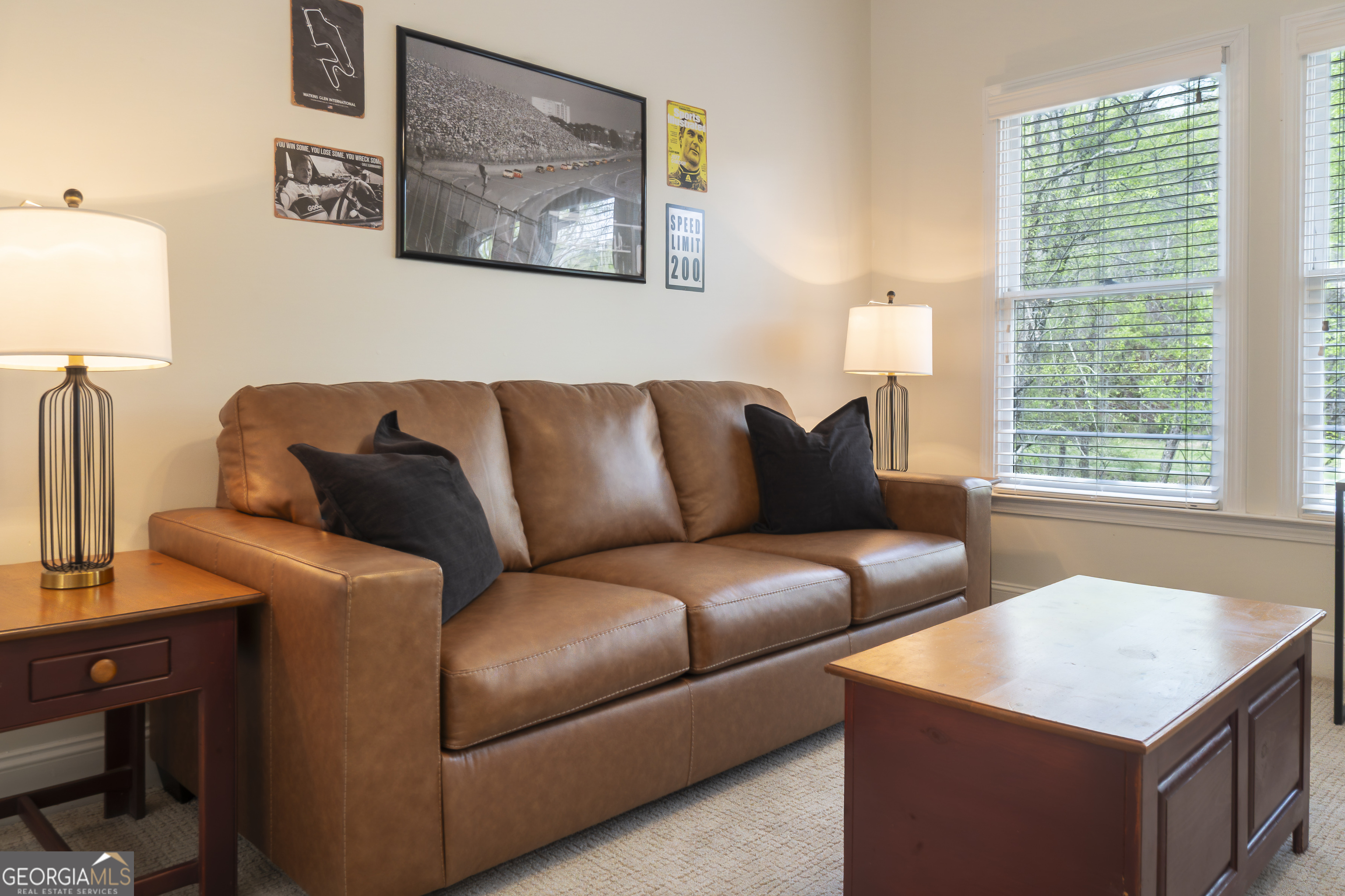 892 Edelweiss Strasse Helen, GA 30545 - Photo 10 of 36 a living room with furniture and a window