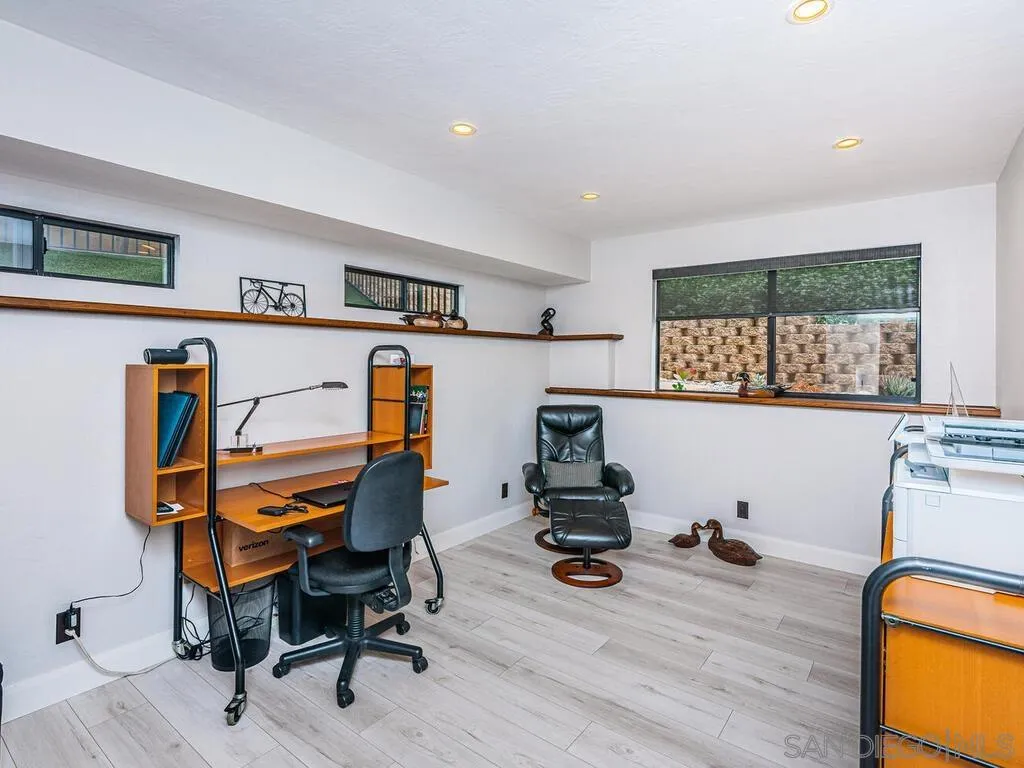 1838 Laurel Road Oceanside, CA 92054 - Photo 45 of 71 a view of a workspace with furniture and a window