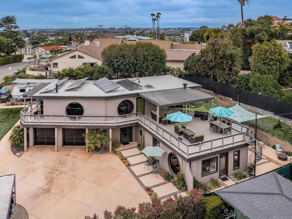 1838 Laurel Road Oceanside, CA 92054 - Photo 66 of 71 an aerial view of a house with a yard