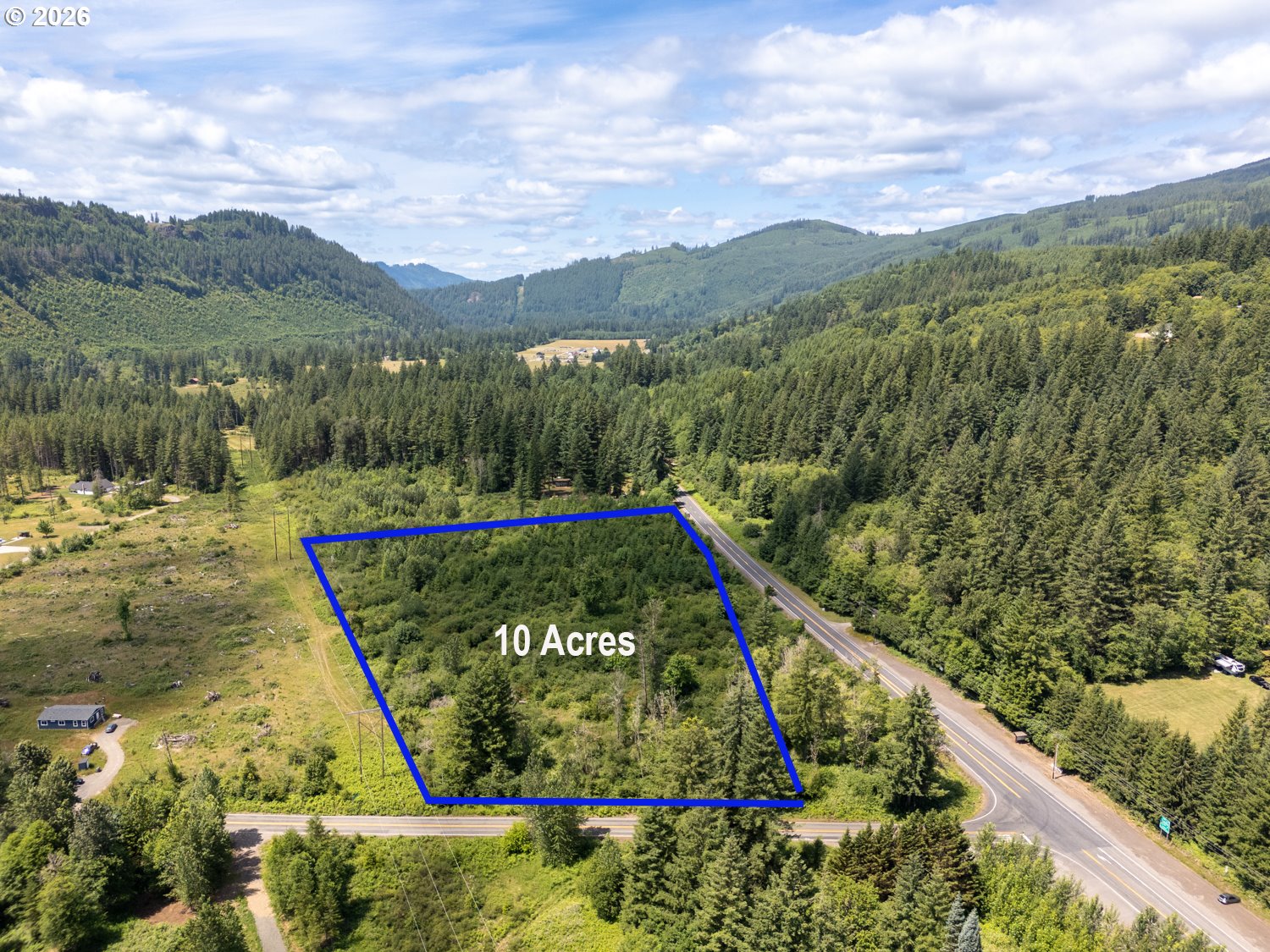 0 Yale Bridge Road Ariel, WA 98603 - Photo 6 of 7 a view of swimming pool with a yard from a balcony