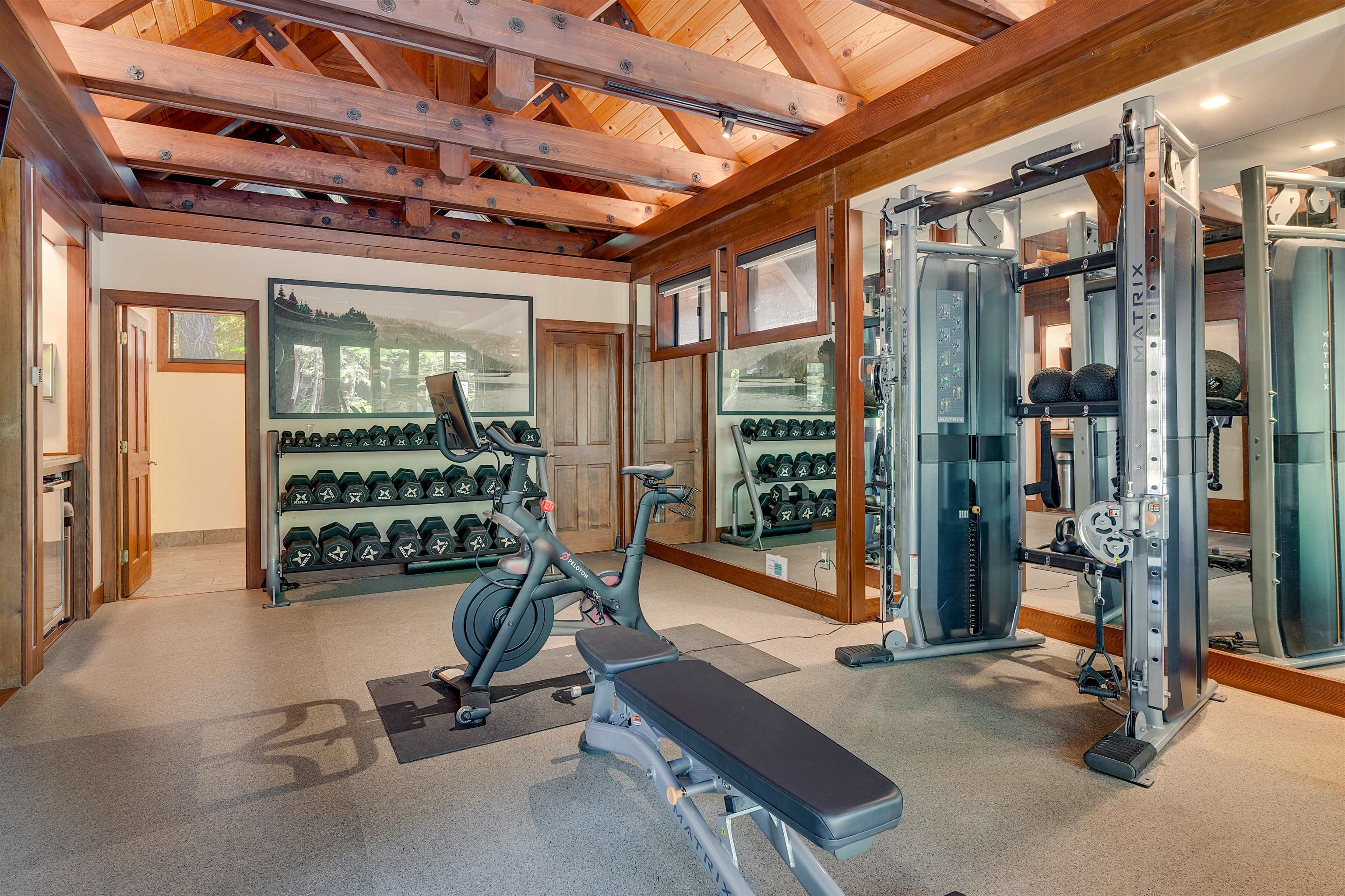 6255 Flicker Avenue Homewood, CA 96141 - Photo 22 of 22 a view of a room with gym equipment