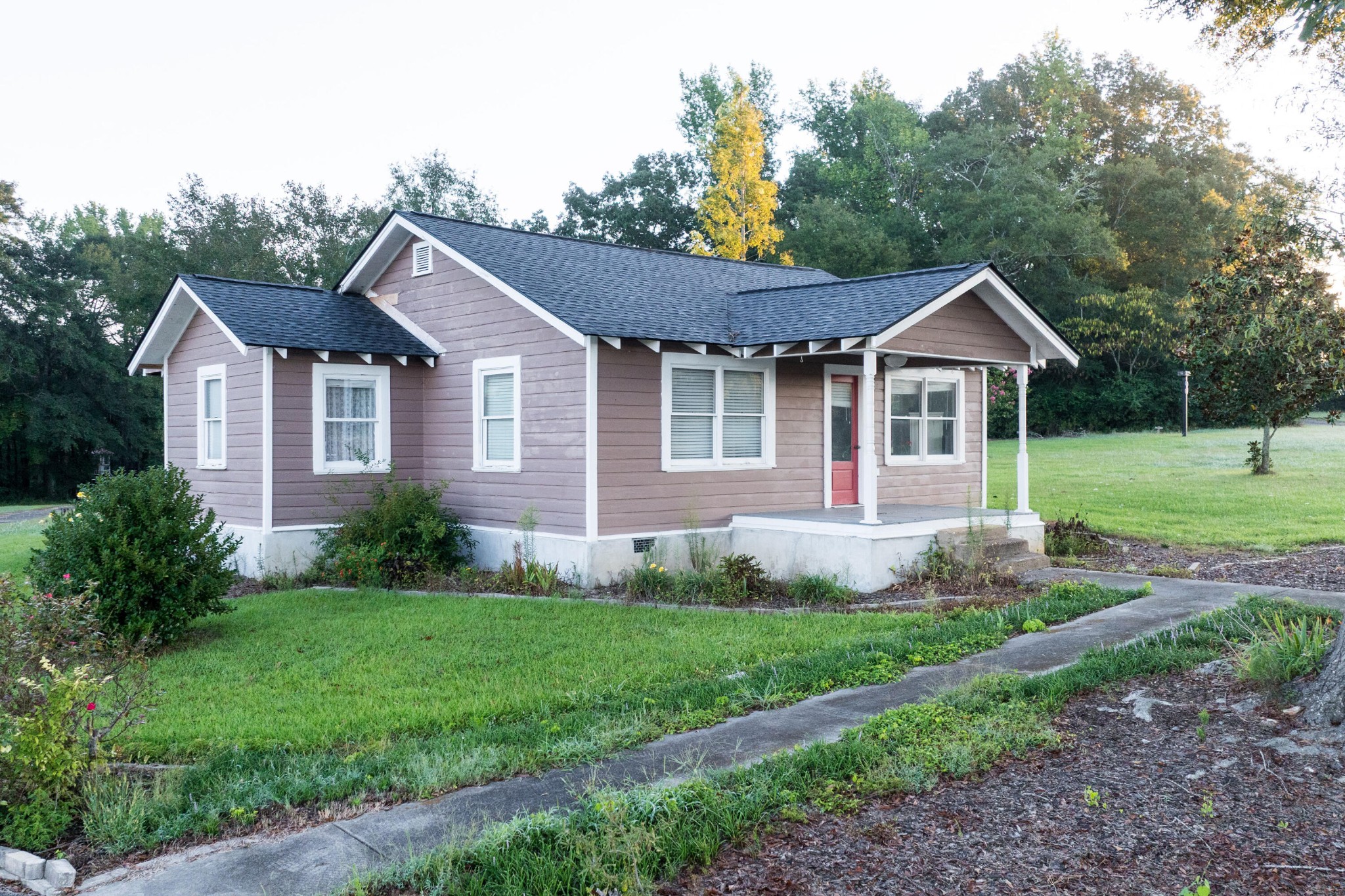4340 Holland Chattoogaville Road Lyerly, GA 30730 - Photo 32 of 47 a front view of a house with garden