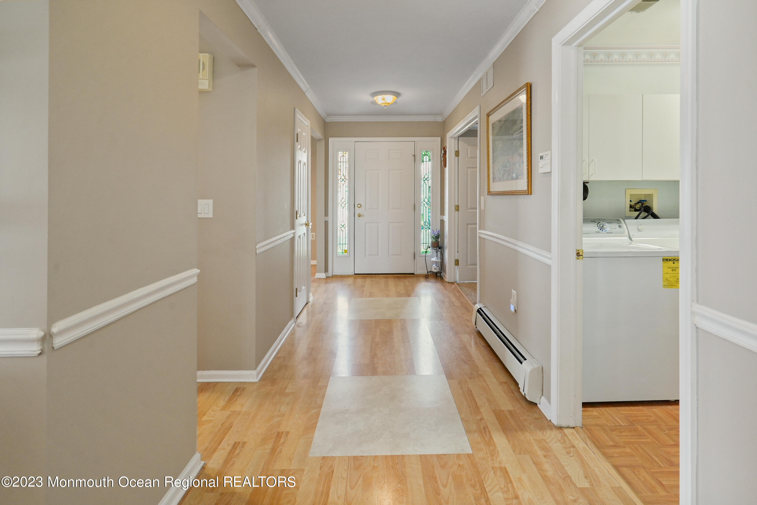 7 Portebello Road Jackson, NJ 08527 - Photo 6 of 49 a view of hallway with wooden floor