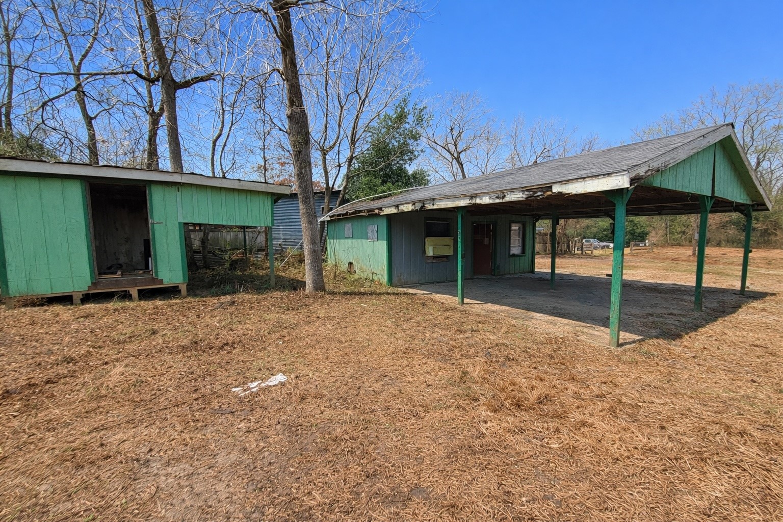 274 County Road 3945 Colmesneil, TX 75938 - Photo 3 of 13 a view of a house with a backyard and a tree