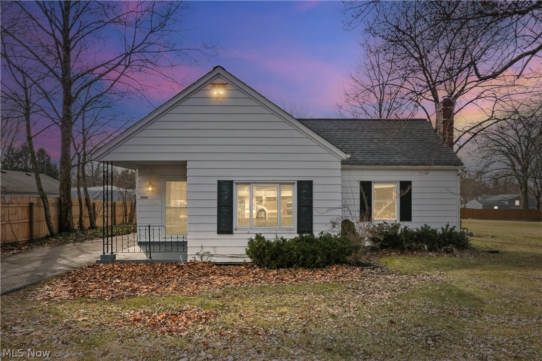 4544 Fishcreek Road Stow, OH 44224 - Photo 1 of 40 View of front of home featuring a chimney and roof with shingles