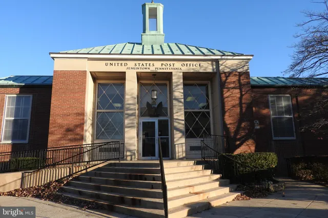 a view of a building with street view