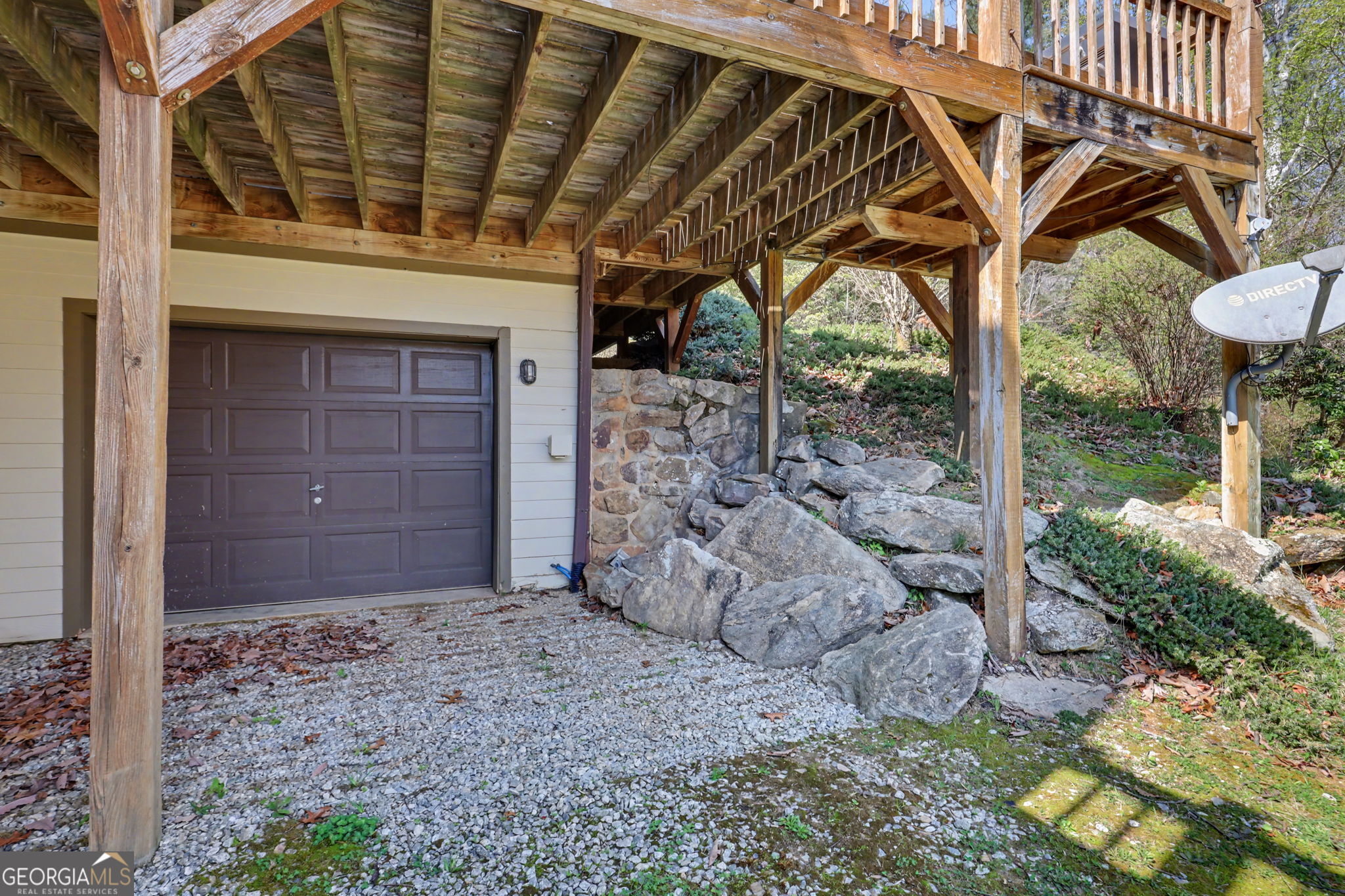 526 Grandaddy Still Road Scaly Mountain, NC 28775 - Photo 63 of 65 a view of a backyard
