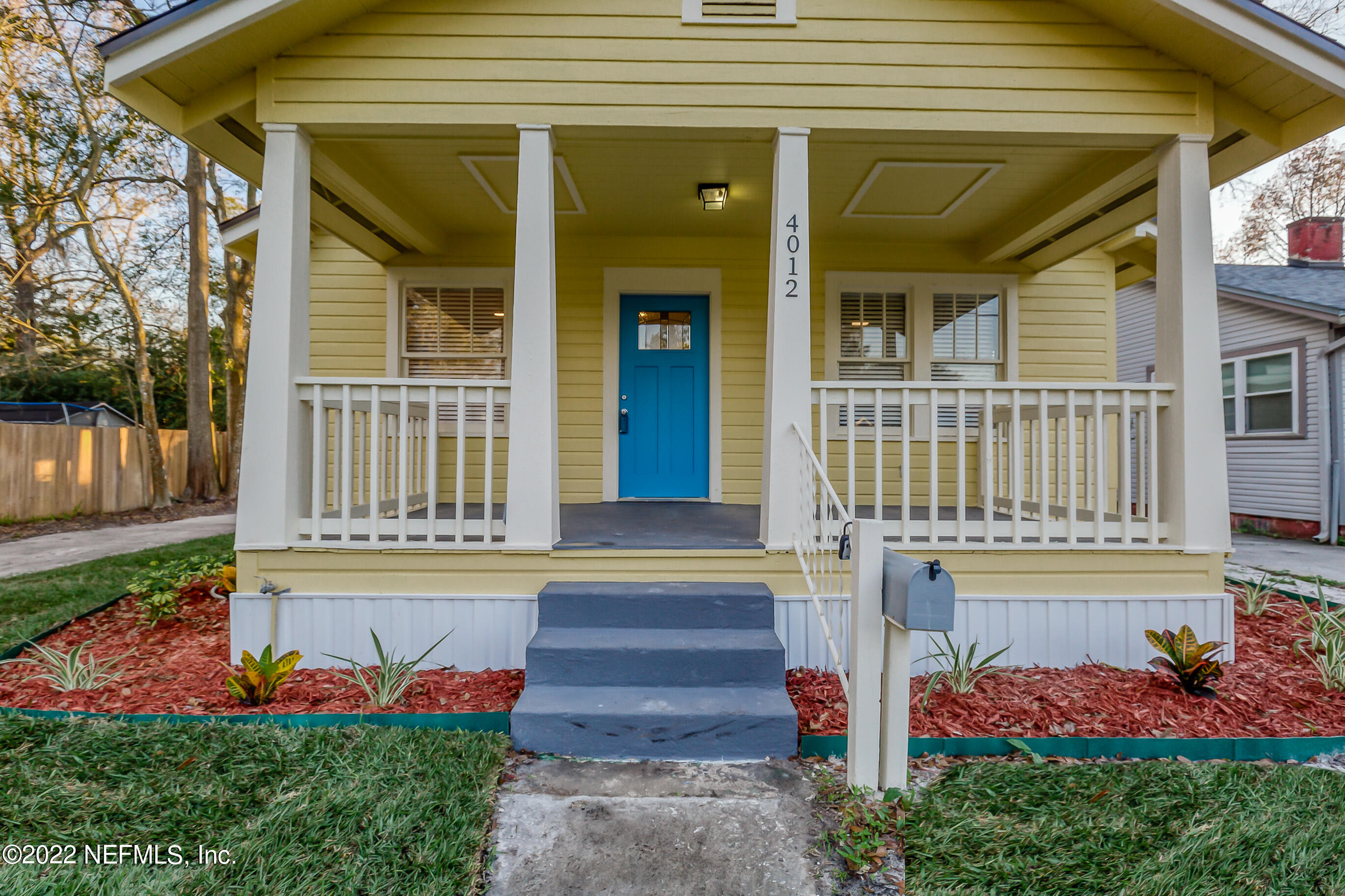 4012 Myra Street Jacksonville, FL 32205 - Photo 1 of 38 a front view of a house with a yard