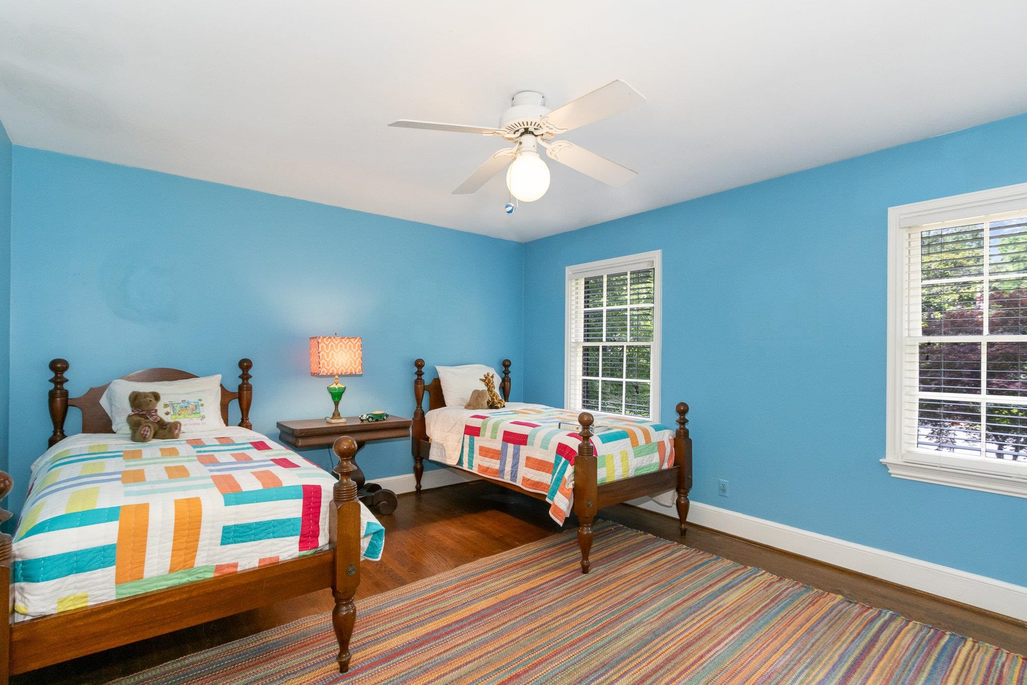3327 Landor Road Raleigh, NC 27609 - Photo 44 of 60 a bedroom with bed and a window
