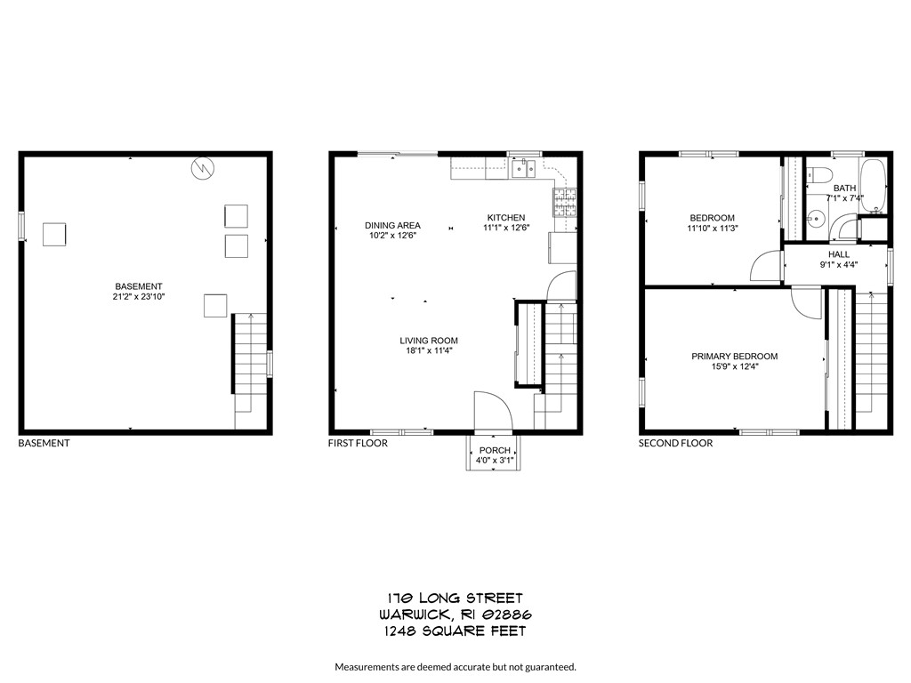 170 Long Street Warwick, RI 02886 - Photo 27 of 27 Floor plans
