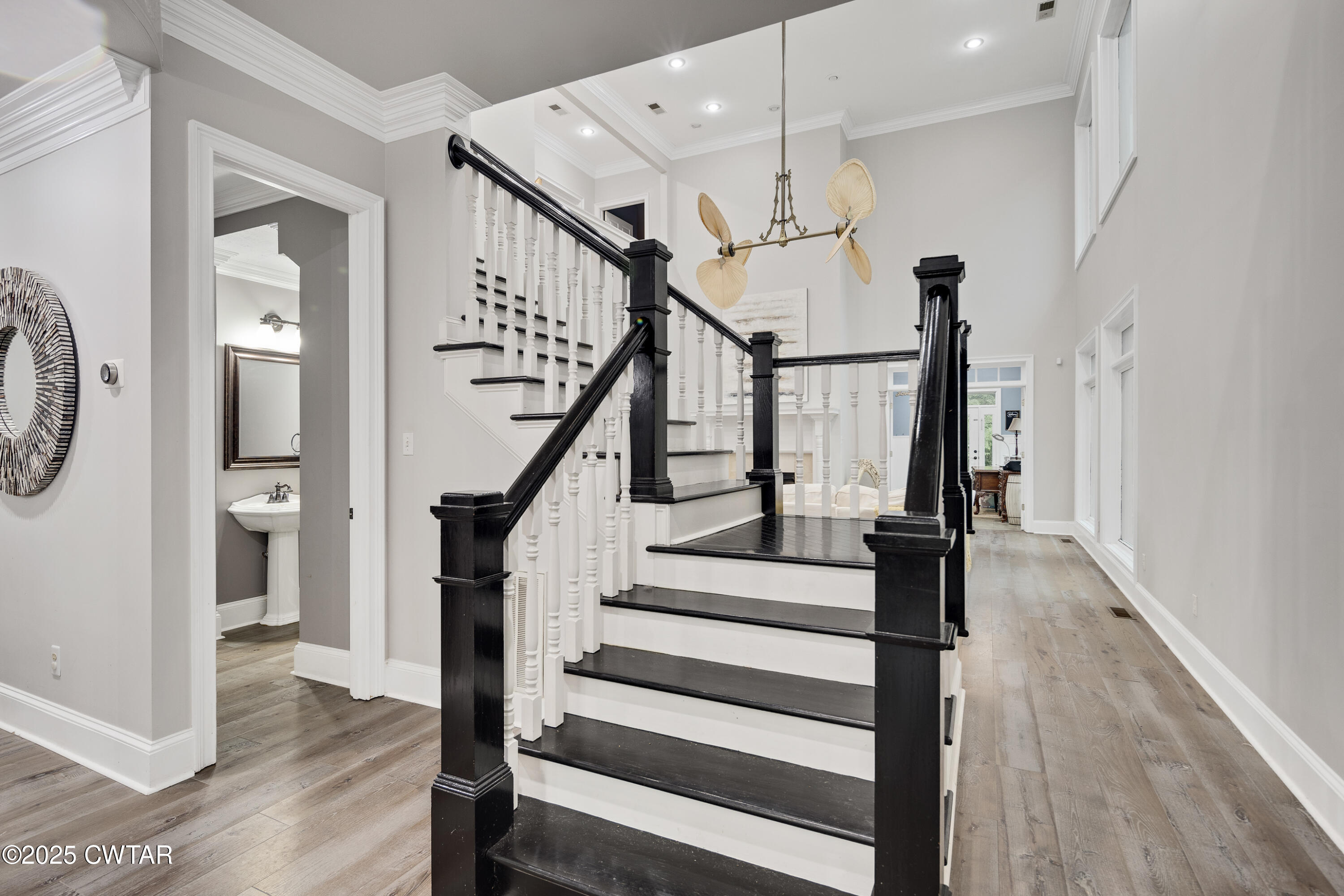 51 Crownpointe Cove Jackson, TN 38305 - Photo 15 of 25 a view of entryway and hall with wooden floor