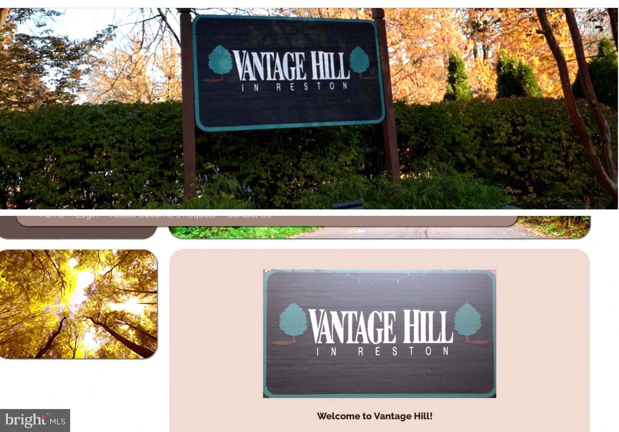 11600 Vantage Hill Road, Unit 1A Reston, VA 20190 - Photo 1 of 12 Welcome to the Vantage Hill Community
