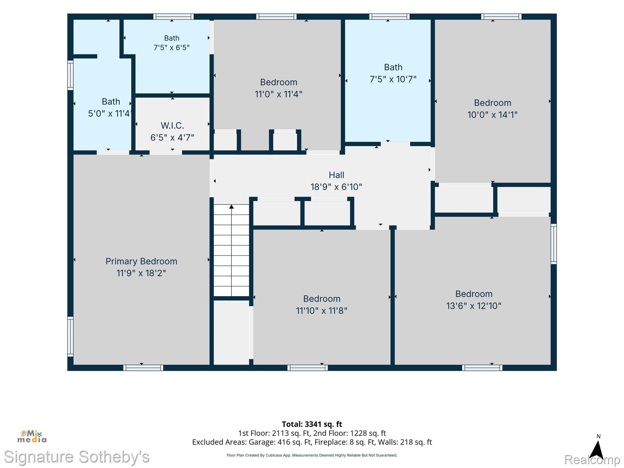 4784 Walnut Lake Road Bloomfield Hills, MI 48301 - Photo 17 of 17 2nd floor
