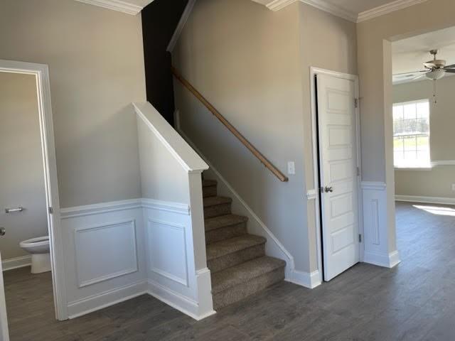 1502 Jack Davis Road Monroe, NC 28112 - Photo 15 of 18 a view of entryway and hall with wooden floor