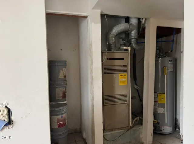 a kitchen with a refrigerator