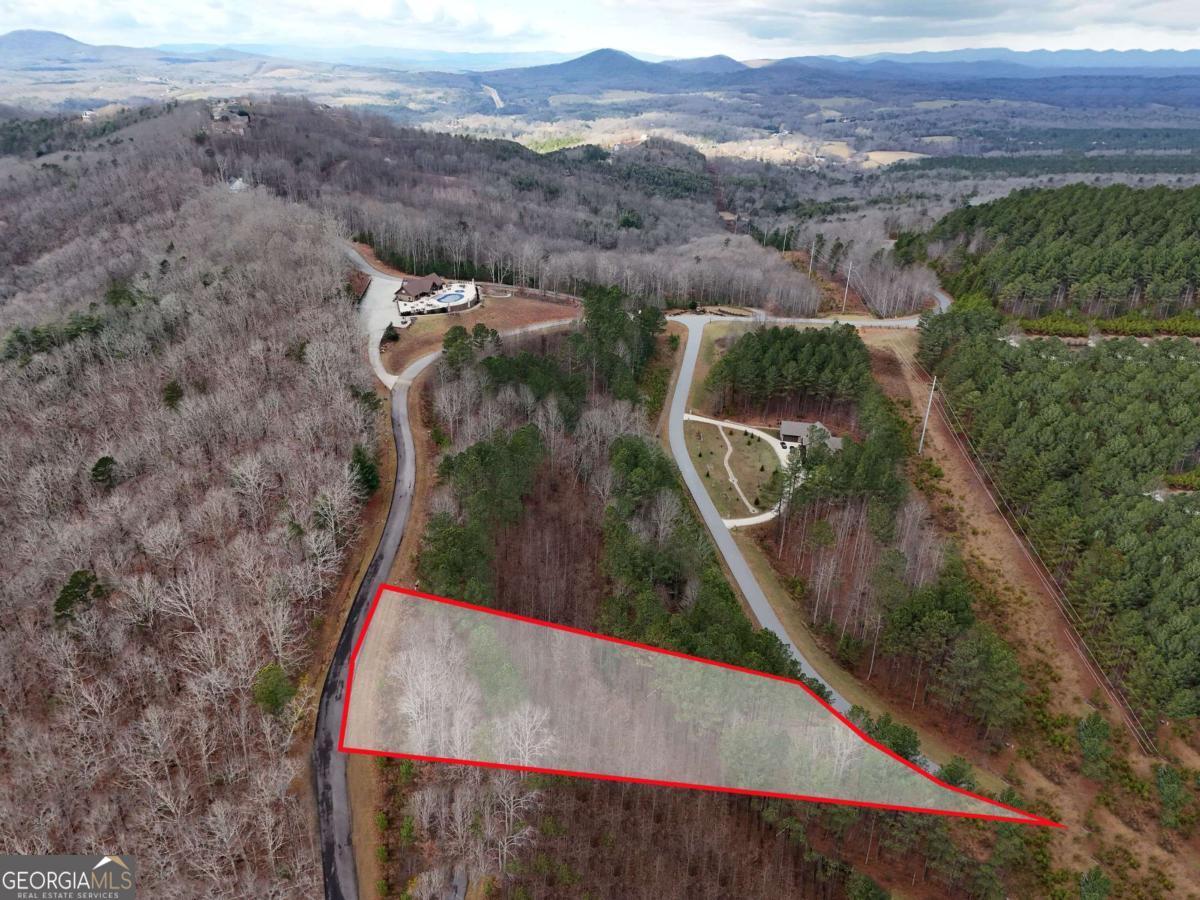 Lot 59 Ridge Peak View Blairsville, GA 30512 - Photo 39 of 49 an aerial view of a house